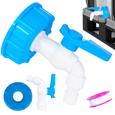 Robinet IBC S60 x 6 cu filet 3 / 4&amp;quot; pentru containere Mauser, Geko G70193 foto