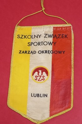 Fanion Sportiv - CONSILIUL RAIONAL al ASOCIAȚIEI SPORTIVE SCOLARE - LUBLIN foto
