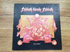 Black Sabbath - Sabbath Bloody Sabbath (1973,WWA,UK) vinil vinyl foto