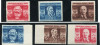 1945 , Lp 173 , Lp 173a , Confederatia Generala a Muncii , dant.+nedant. - MNH, Nestampilat