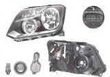 Far Vw Amarok (N817), 01.2010-04.2012, Electric, tip bec H15+H7, omologare ECE, cu motor, 2H1941015D; 2H1941015F; 2H1941015H; 2H1941015K, Stanga, mar