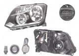 Far Vw Amarok (N817), 01.2010-04.2012, Electric, tip bec H15+H7, omologare ECE, cu motor, 2H1941015D; 2H1941015F; 2H1941015H; 2H1941015K, Stanga, mar, Depo