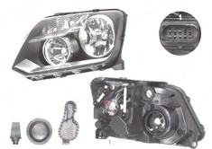 Far Vw Amarok (N817), 01.2010-04.2012, Electric, tip bec H15+H7, omologare ECE, cu motor, 2H1941016D; 2H1941016F; 2H1941016H; 2H1941016K, Dreapta, ma