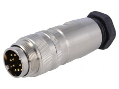 Mufă Conector M16 Tată 12 PIN 3A 60V Drept