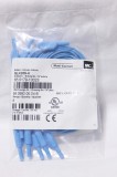 6 bucati cablu fise test STAUBLI MC Test Lead 1m 600V 10A blue 0.5mm2