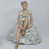 Bibelou vechi, vintage, portelan german WALLENDORF - Balerina