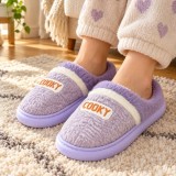 Cumpara ieftin Papuci de casă damă mov/lila, călduroși și ușori &ndash; Model 4709