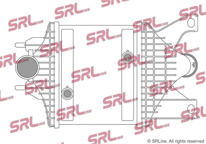 Intercooler Jaguar Xf, Xj; Land Rover Discovery, Range Rover Sport, Range Rover Velar, Range Rover, motor: 3.0 d, intercooler - racire apa,