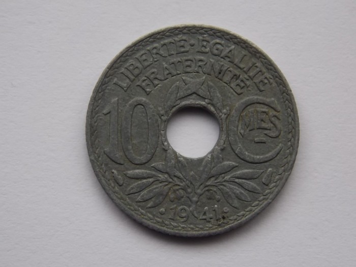 10 CENTIMES .1941. FRANTA