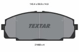 Set placute frana TEXTAR 2146801