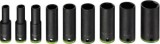 Set insertii chei tubulare 77mm 10, 11, 13, 17, 19, 21, 22, 24, 27mm set 9 buc. - 3165140704151