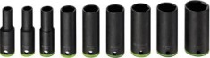 Set insertii chei tubulare 77mm 10, 11, 13, 17, 19, 21, 22, 24, 27mm set 9 buc. - 3165140704151