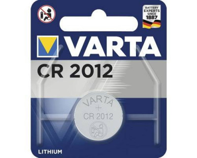 Baterie buton CR2012 Varta lithium 3V blister 1buc foto