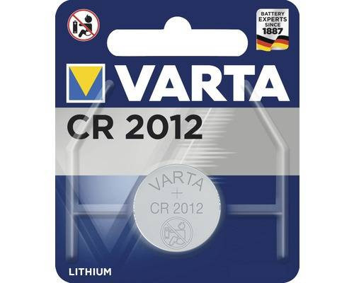 Baterie buton CR2012 Varta lithium 3V blister 1buc