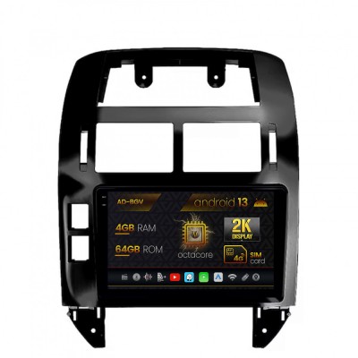 Navigatie Volkswagen Polo (2004-2011), Android 13, V-Octacore 4GB RAM + 64GB ROM, 9.5 Inch - AD-BGV9004+AD-BGRKIT033OLD foto