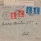AMS % - PLIC CIRCULAT 1917 FRANȚA, FRANCATURĂ MULTIPLĂ, CONTROL MILITAR POSTAL
