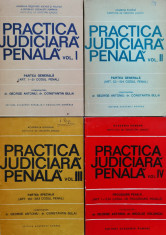 Practica Judiciara Penala Vol. 1-4 - George Antoniu, Constantin Bulai ,554829 foto