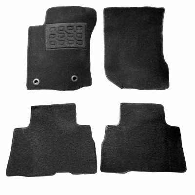 Covorase mocheta Toyota Land Cruiser J150 2009-prezent, Negre, set de 4 Buc. foto