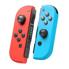 Techsuit - Switch Wireless Controller (THSWC) - with Built-in 360&deg; Joystick, 450mAh, 6 Axis - Red/Blue
