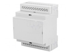 Carcasa pentru ?ina DIN ABS gri 90,2x71x57,5mm foto