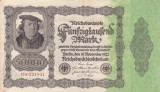 GERMANIA 50.000 marci 1922 VF!!!