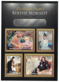 AFRICA CENTRALA 2013 - Picturi, Berthe Morisot /set complet - colita+bloc MNH