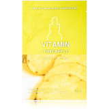 Holika Holika Ampoule Mask Sheet From Nature Vitamin C + Pineapple masca de celule cu efect energizant 1 buc