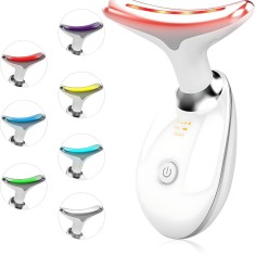 Aparat Pentru Reducerea Ridurilor Fetei Si Ingrijirea Zonei Gatului, 7 in 1 JoyNest&reg; 600mAh, Lifting, Stimulare Mirocirculatie, Stimulare EMS, Masaj,