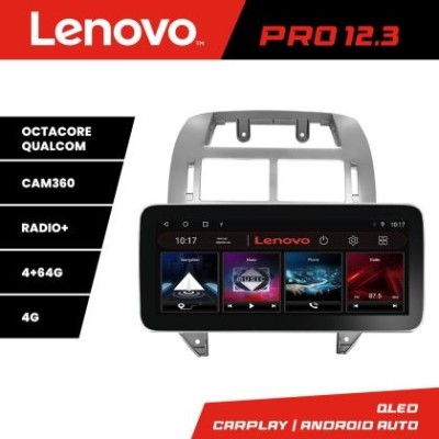 Navigatie VW Polo 2004-2011 Lenovo PRO 4+64 12.3 inch qled android 4G DSP gps internet Kit-polo CarStore Technology foto