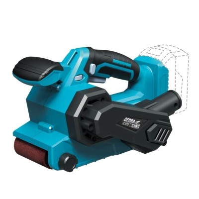 Masina de slefuit cu banda abraziva, 18V Li-ion (acumulator neinclus), 76x457 mm, SAS+ALL,&amp;nbsp;Dedra foto