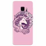 Husa silicon pentru Samsung S9, Purple Unicorn