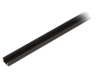 Profil Aluminiu LED Slim8 Negru 2m TOPMET Suprafață Modul LED Banda LED Montaj Simplu