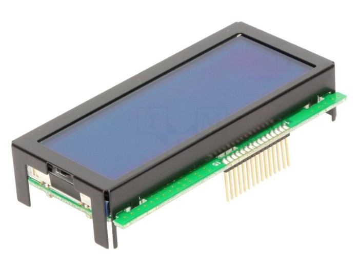 Afișaj LCD alfanumeric 16x2, LED