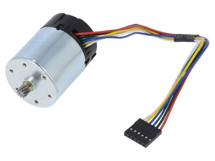 Motor DC cu encoder 24V 64CPR