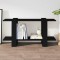 vidaXL Bibliotecă, negru, 100x30x51 cm, lemn compozit 811557