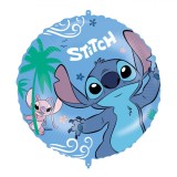 Balon Folie Festiv, Model Stitch, Diametru 46cm, Albastru