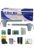 Kit Automatizare Poarta Batanta GENIUS G-BAT 300, 230V, Max 3m/canat, 400kg/canat, Rezidential