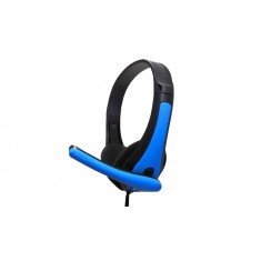 Casti gaming pentru notebooks, telefoane, tablete, PS4, Xbox One, microfon cu anulare a zgomotului, jack 3, 5 mm, Blue