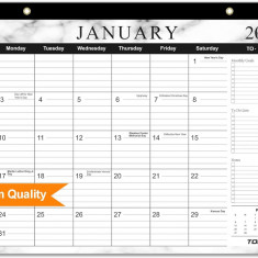 Calendar de birou Teape® 2022-2023, pagini lunare mari 17 x 12 inchi Calendar de
