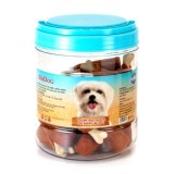 Recompense Caini BioDog Pulpe Calciu cu Pui, 500g - Hrană Complementară Gustoasă și Sănătoasă