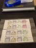 Lot 2 carnete cu 16 (2x8) timbre Germania (castele si cetati-1980), nestampilate