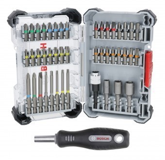 Bosch Set Capete surubelnita Pick and Click, Extra Hard 44+1 - 6949509247216 foto