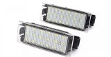 Set lampi numar cu led, fara eroare de bec ars, canbus, compatibil cu Renault Megane, Laguna, Master, Clio, Kangoo, 8200480127