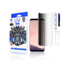 Folie Compatibila cu Samsung Galaxy S8 Plus Lito 3D UV Glass Privacy