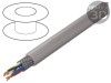 Cablu UNITRONIC LiHCH 4x2x0,75mm2 LSZH Gri-Bej 60V