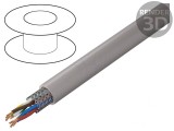 Cablu UNITRONIC LiHCH 4x2x0,75mm2 LSZH Gri-Bej 60V