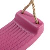Leagan Plastic KBT Lilac Mov, Sfoara Maro, 42x17x8.5cm, Inele Otel, Jucarii Gradina, Exterior, Siguranta Copii