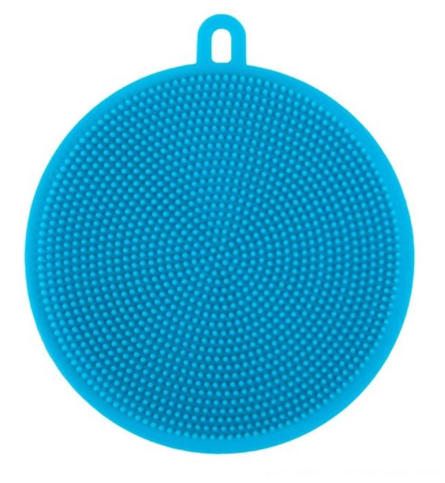 Burete de bucatarie din silicon, albastru, &Oslash;10,5 cm, M Deco