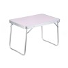Masa pliabila camping, 80 x 60 x 70 cm, aluminiu, maner de transport