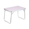 Masa pliabila camping, 80 x 60 x 70 cm, aluminiu, maner de transport